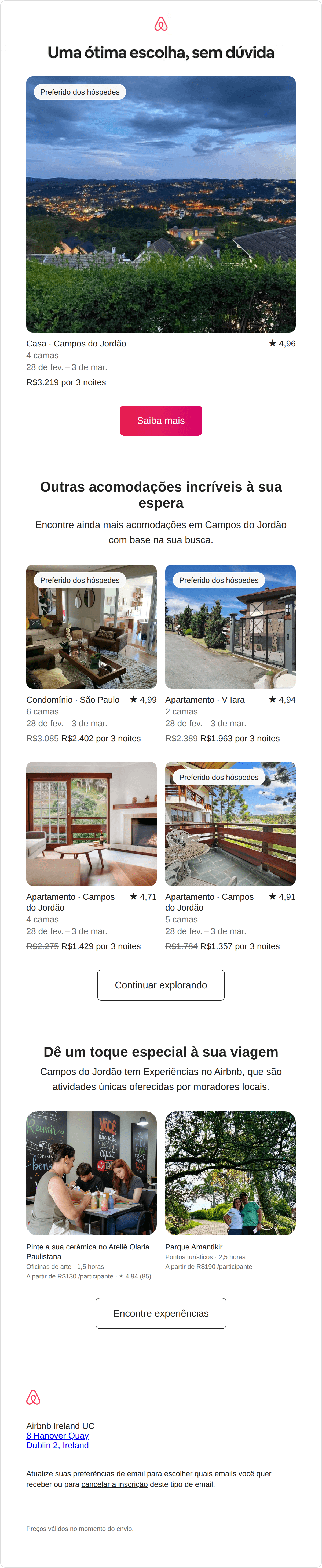 Airbnb: Campos do Jordão: seus instintos estavam certos sobre este local