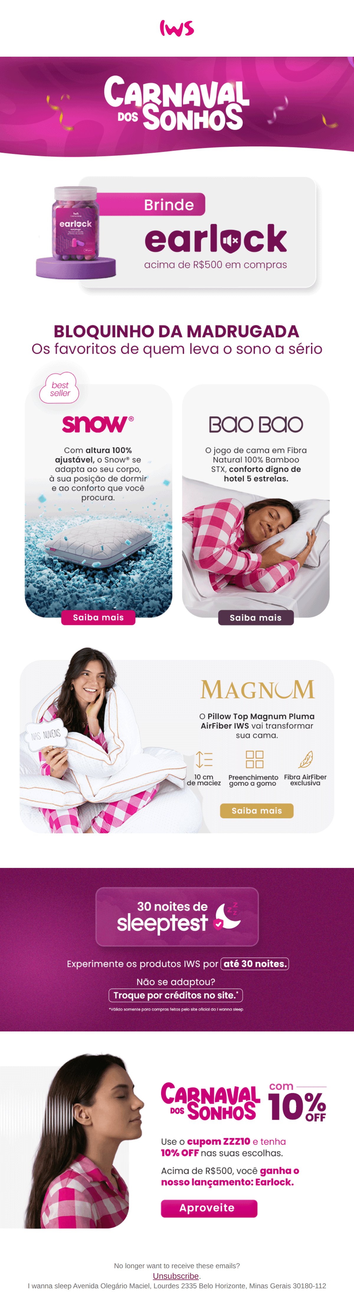 I wanna sleep: O Carnaval já chegou na IWS 🎉