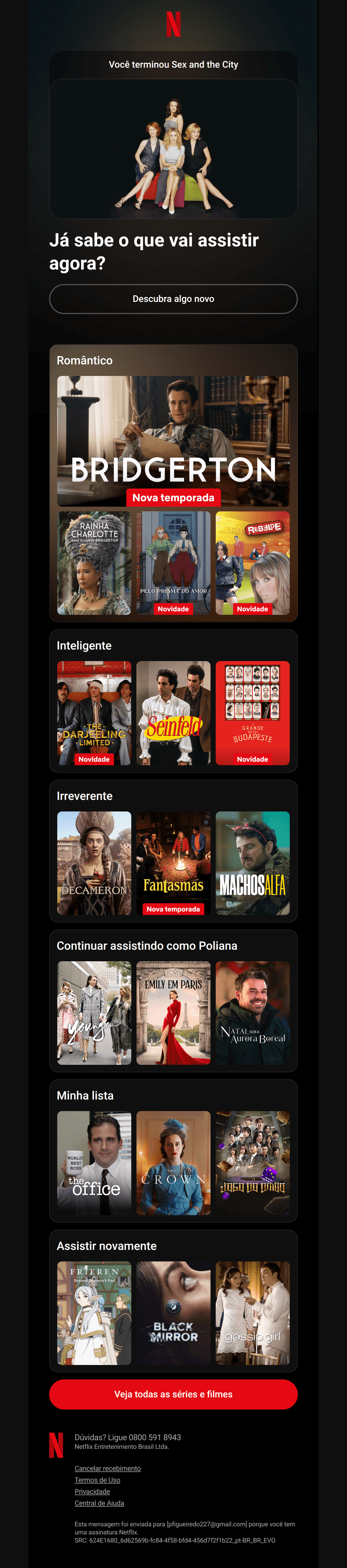 Netflix: O que assistir depois de Sex and the City?