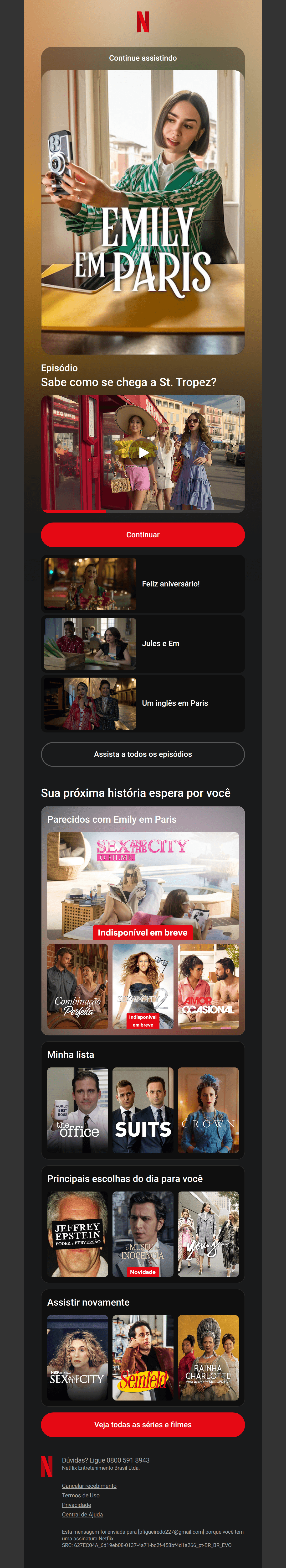 Netflix: Não se esqueça de terminar Emily em Paris