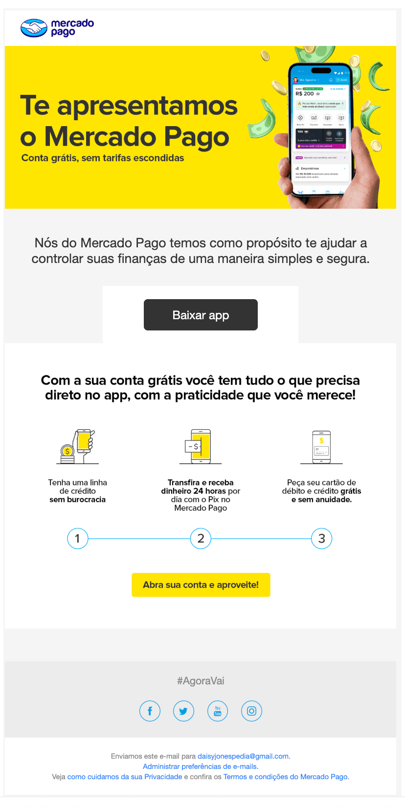 Mercado Livre: A conta que mais rende no Brasil💸